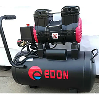 Мощный безмасляный компрессор Edon ED-1100-10L : ресивер 10л, 1.1 кВт, 8 бар, вес 25 кг TVM