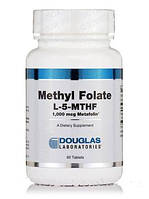 Витамин B9 Метил Фолат Douglas Laboratories (Methyl Folate L-5-MTHF) 1000 мкг 60 таблеток