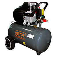 Масляный воздушный поршневой компрессор GTM KABM2050: 50 л, 1.8 кВт, 8 бар, 170 л/мин TVM