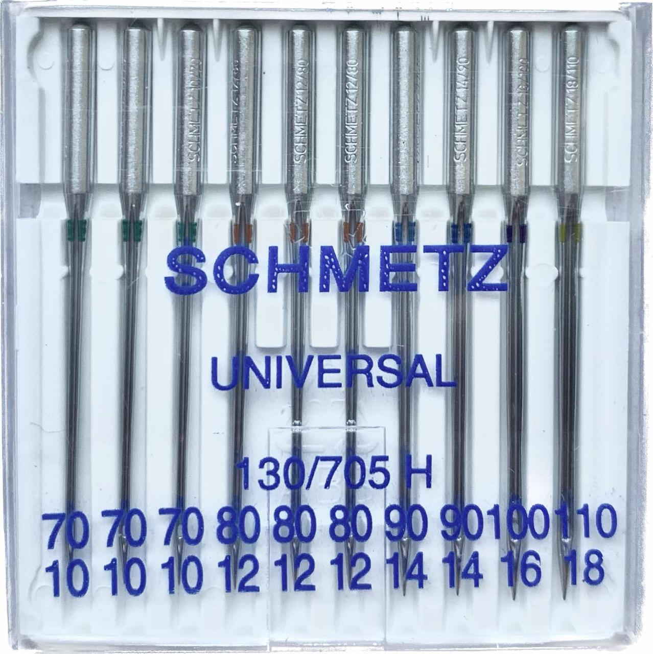 Голки універсальні Schmetz асорті №70-110