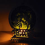 Романтичний нічник - романтичний подарунок дружині, дівчині на день Святого Валентина, фото 5