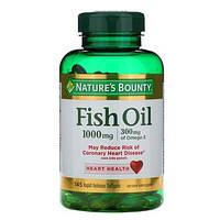 Рыбий жир Nature's Bounty (Fish Oil) 1000 мг 145 капсул быстрого высвобождения