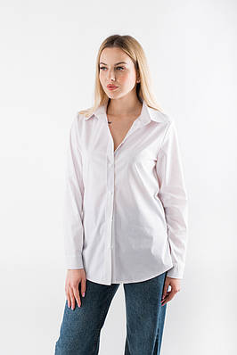 Сорочка жіноча класична біла  11001 (2000000123141)