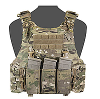 Плитоноска WAS Warrior Assault Systems QRC DFP TEMP Plate Carrier with Triple 5.56 Elastic Open Mag Panel