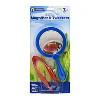 Набір інструментів Learning Resources Лупа та пінцет (Learning Resources Magnifier & Tweezers)