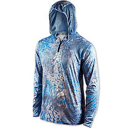 Худі Veduta Reptyle Skin Blue Air Series із захистом від ультрафіолетових променів UPF 50+
