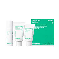 Набор для лица с зеленым чаем Innisfree Green Tea Trio Kit 3 средства