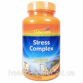 Стрес комплекс Stress Complex 90 капс вітаміни від стресу Thompson США