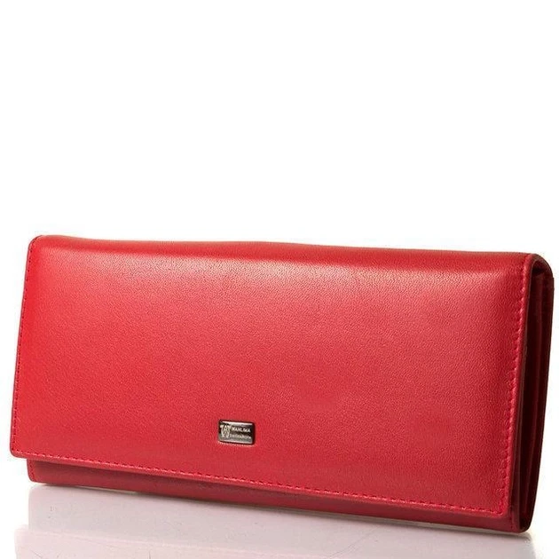 Жіночий шкіряний гаманець Wanlima 50044075 Red