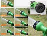 Садовий шланг для поливу Xhose 30 м з розпилювачем green, фото 4