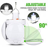 Акумуляторна кемпінгова лампа світильник Solar emergency charging lamp 2029, фото 3