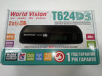 Ефірний тюнер World Vision T624D3 (DVB-T2)