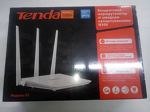 Роутер Tenda F3 (300Мб), фото 1