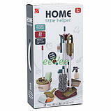 Дитячий набір для прибирання з пилососом Стійка з інструментами і відерце 14 предметів (60441), фото 8