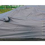 Тент автомобільний седан 535x178x120см (XL) с подкладкой PEVA 100268 ELEGANT (кишені дзеркал, блискавка), фото 3