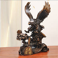 Статуэтка интерьерная сувенир Орёл (h-26 см), статуэтка декор на стол