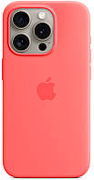 Чехол Apple iPhone 15 Pro Max Silicone Case with MagSafe - Guava