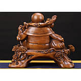 Статуетка сувенір Фен шуй Хотей (h-28 см), статуетка декор на стіл, фото 4