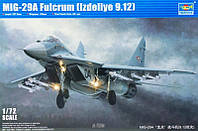 Сборная модель самолета Mig-29A Fulcrum Trumpeter 01674 1:72