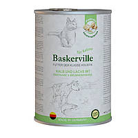 Baskerville Holistic Kalb und Lachs для кошек телятина и лосось 400 г