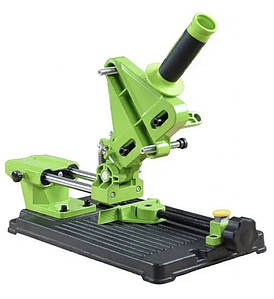 Стійка для кутової шліфувальної машини 115-125мм - Чавунна станина для болгарки з протяжкою Beking BG-612508