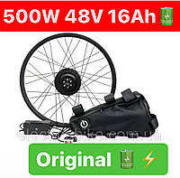 Велонабор Mxus 500W SPORT 16Ah 48V для велосипеда LI-IO В ОБОДЕ 20"-29" код 10628