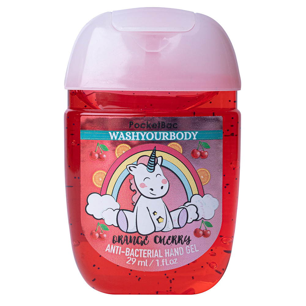 Антисептик для рук PocketBac WashYourBody Orange Cherry 29 мл
