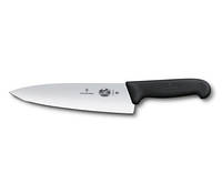 Нож кухонный разделочный Victorinox Fibrox 20 см, черный ll