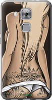 Чехол на Huawei Nova Plus Девушка с татуировкой "2735u-961-10746"