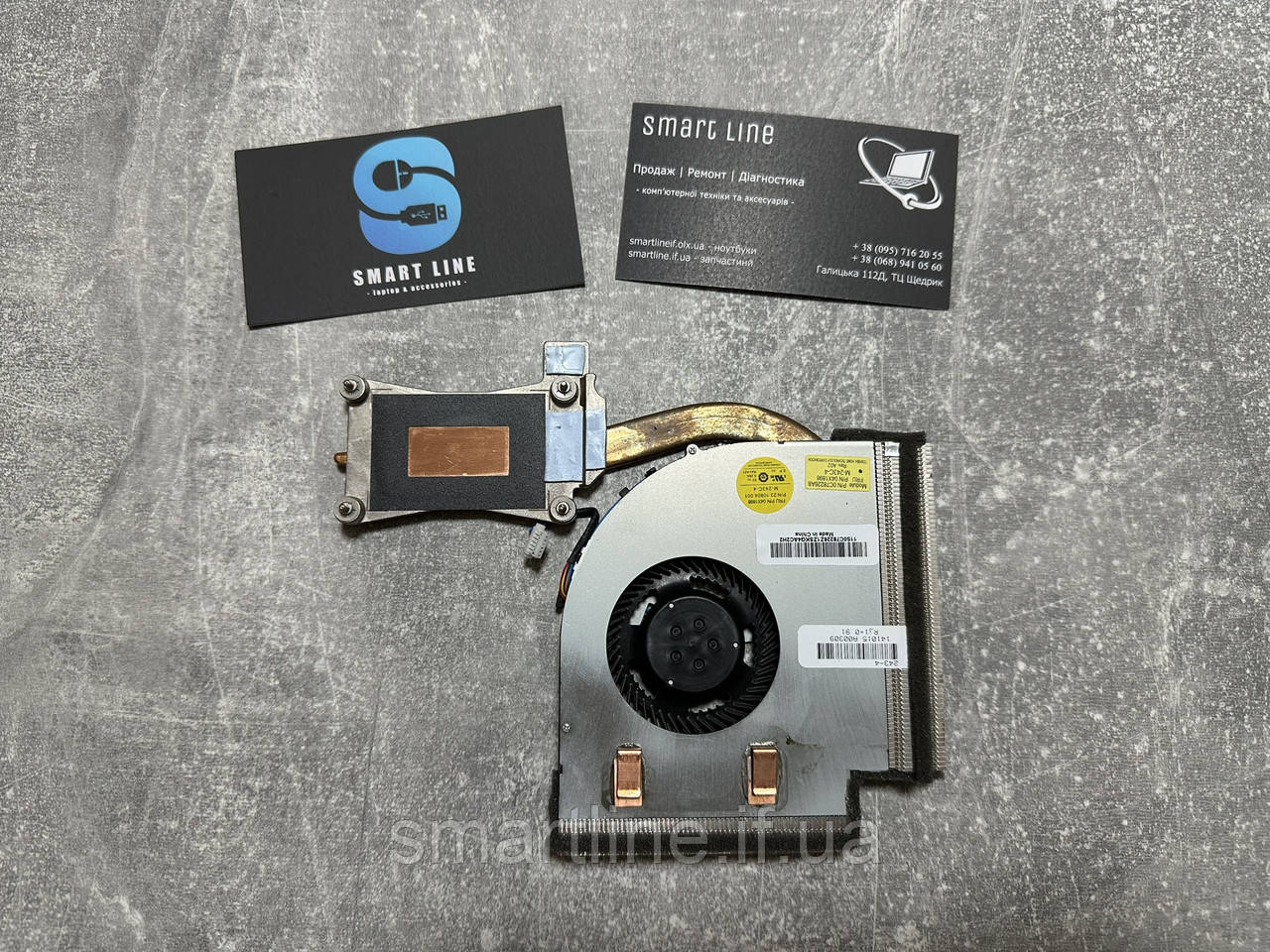 Вентилятор кулер термотрубка система охолодження для ноутбука Lenovo Thinkpad T540P | T540 | 0C78226AB
