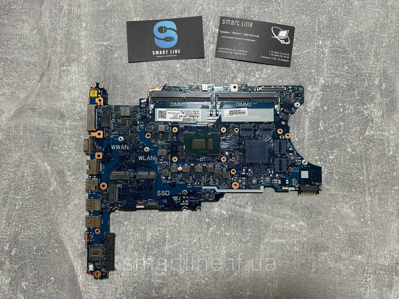 Материнська плата HP ProBook 640 G4 | 6050a2930101-mb-a01 | i3-8130U | SR3W0, фото 1