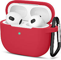 Силиконовый чехол для Apple Airpods 3 "Красный" (VANAX55003)