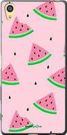 Чехол на Sony Xperia Z5 E6633 Розовый арбуз "4314u-274-10746"