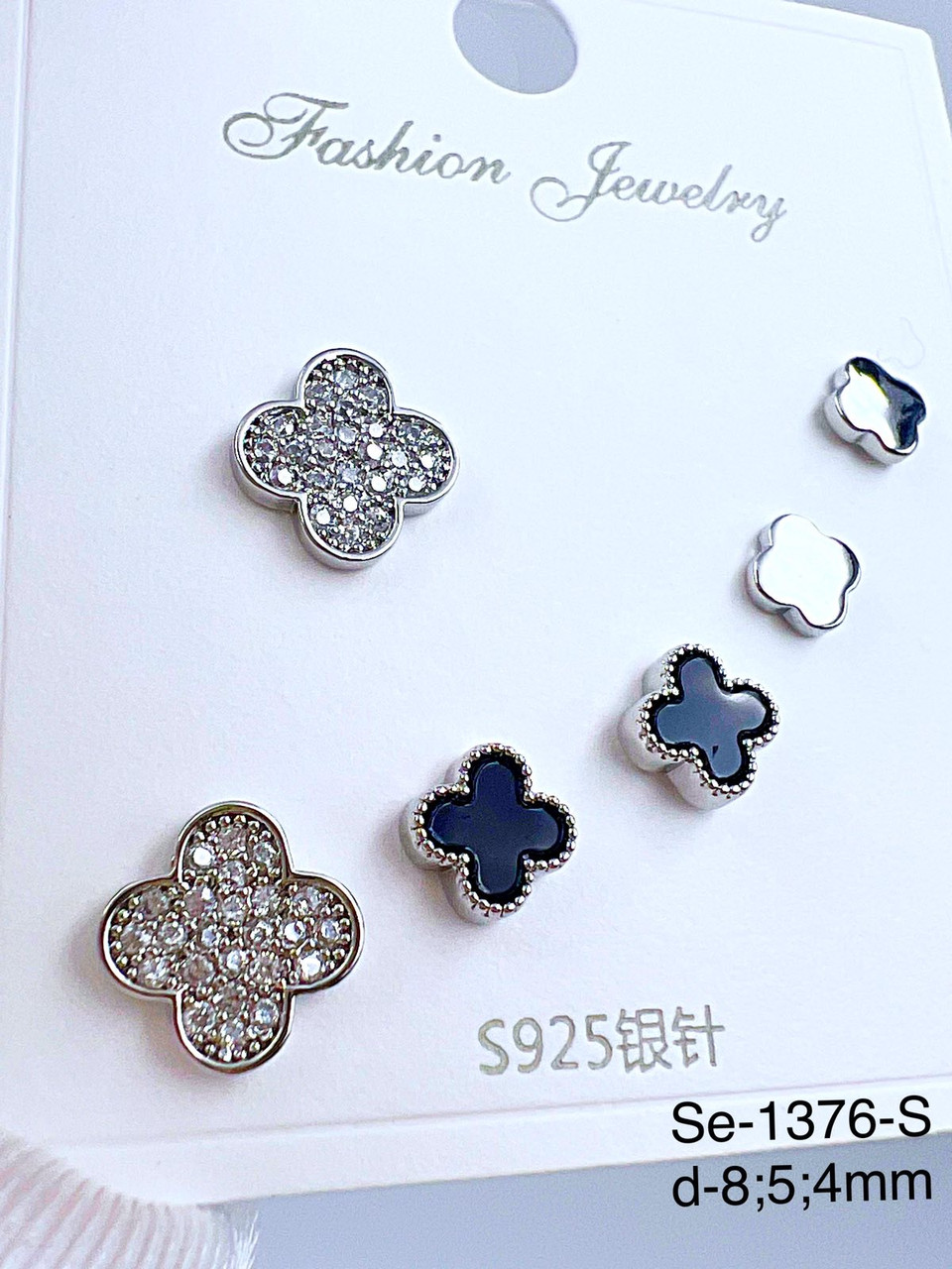Сережки Stainlees Steel преміум (14-K)