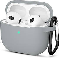 Силиконовый чехол для Apple Airpods 3 "Серый" (VANAX55007)