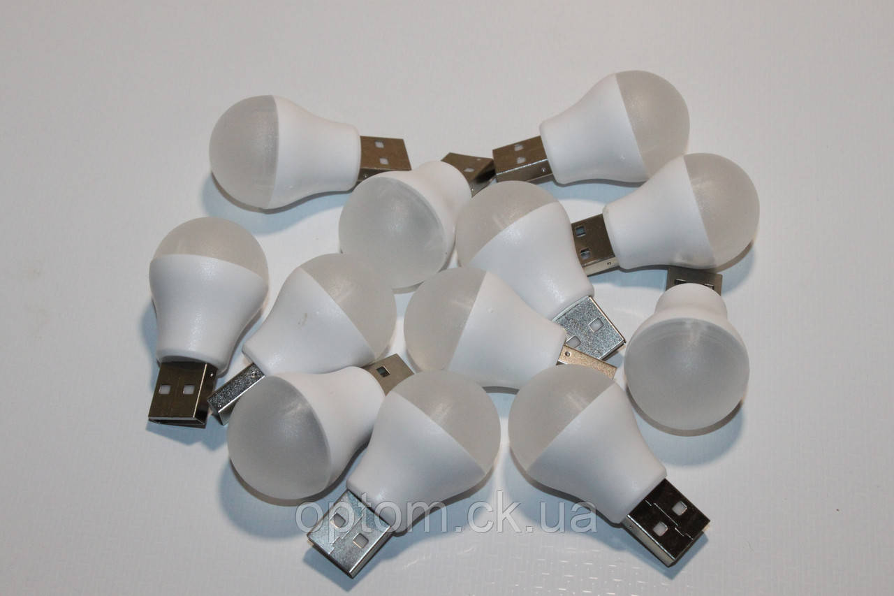 Лампочка USB кулька (жовте світло)