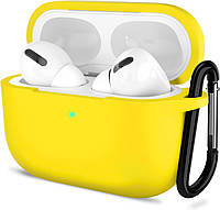Силиконовый чехол для Apple Airpods Pro 1/2 "Желтый" (VANAX54002)