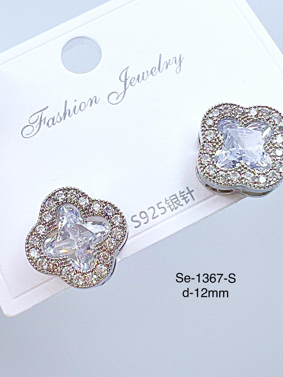 Сережки Stainlees Steel преміум