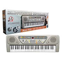 Toys Детский орган с микрофоном MQ-806USB, 61 клавиша