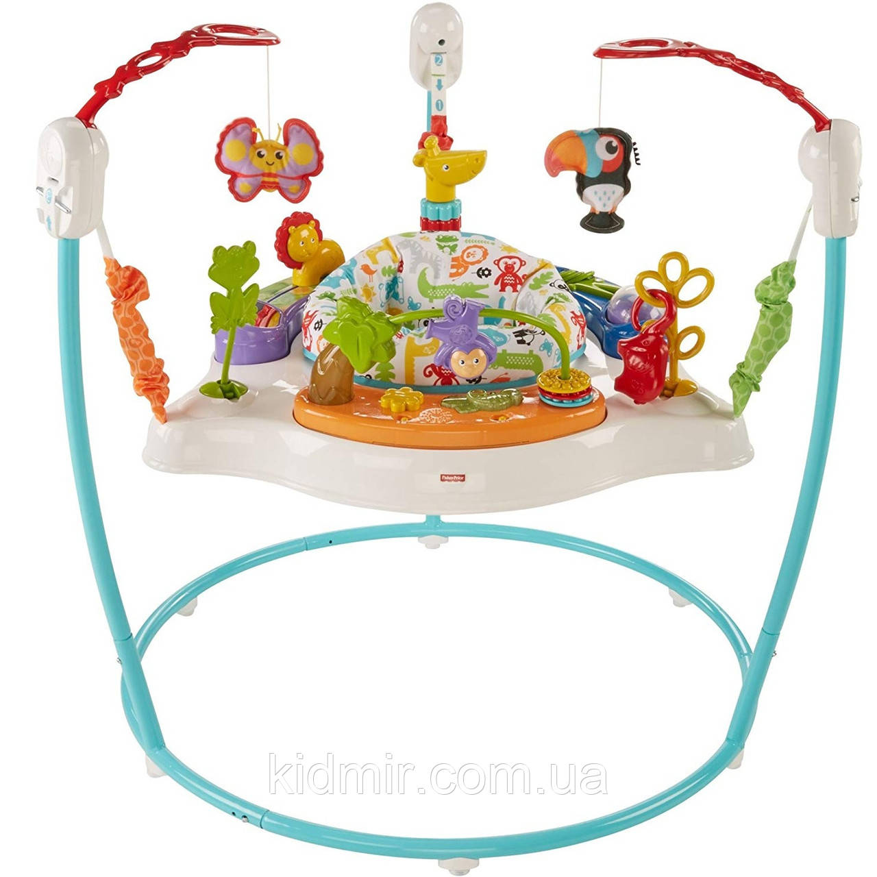 Fisher-Price Animal Activity FFJ00 Прыгунки кресло-прыгунки Веселые животные - фото 2 - id-p2097294845