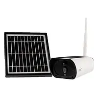 Уличная Wi-Fi IP камера с солнечной батареей Solar Camera Y9 Пластиковая Белая