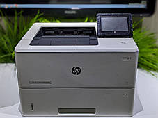 Принтер HP LaserJet M506x / Лазерний монохромний друк / 1200x1200 dpi / A4 / 43 стор/хв / Ethernet, USB 2.0 / Дуплекс, фото 2