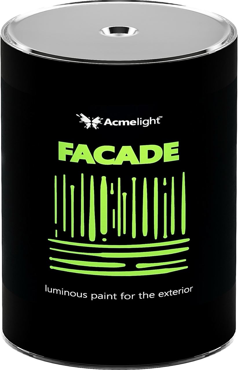 Люмінесцентна фарба для зовнішніх робіт AcmeLight Facade