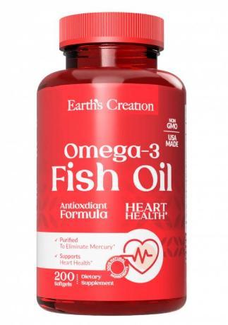 Жирні кислоти Earth‘s Creation Omega 3-1000 mg (Cholesterol Free) 200 софтгель
