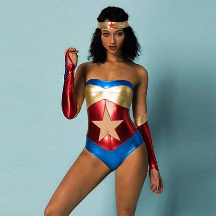 Еротичний рольовий костюм "Wonder Woman" One Size, фото 1