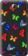 Чехол на Huawei Y5 II Красочные мотыльки "4761u-496-10746"