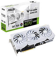 Відеокарта ASUS RTX 4070 Ti SUPER 16GB TUF Gaming OC White (TUF-RTX4070TIS-O16G-WHITE-GAMING) (GDDR6X, 256