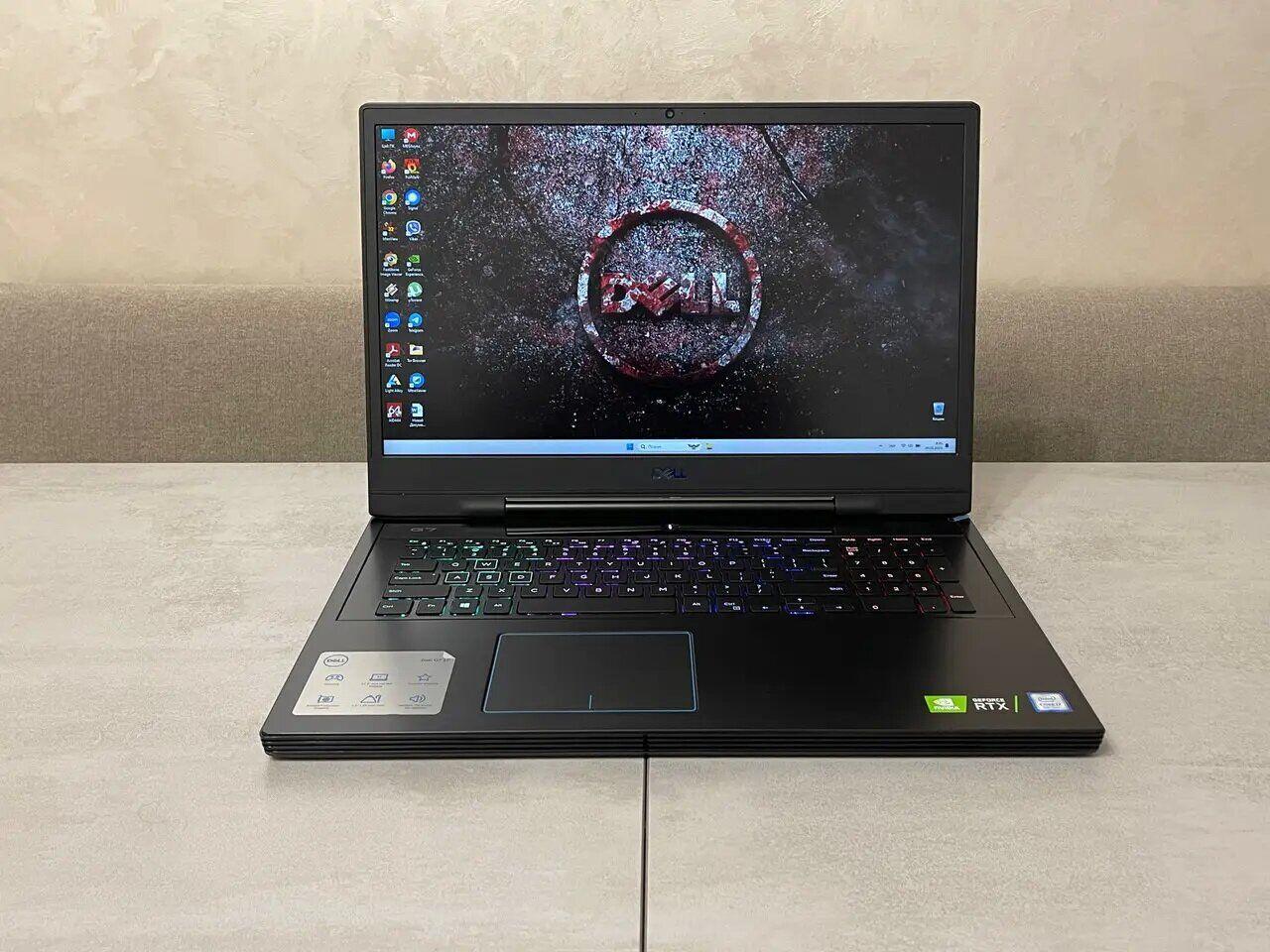 Б/в Ігровий ноутбук Dell Inspiron G7 7790 17.3" 1920x1080| i7-9750H| 16GB RAM| 256GB SSD+1000GB HDD| RTX 2060 6GB