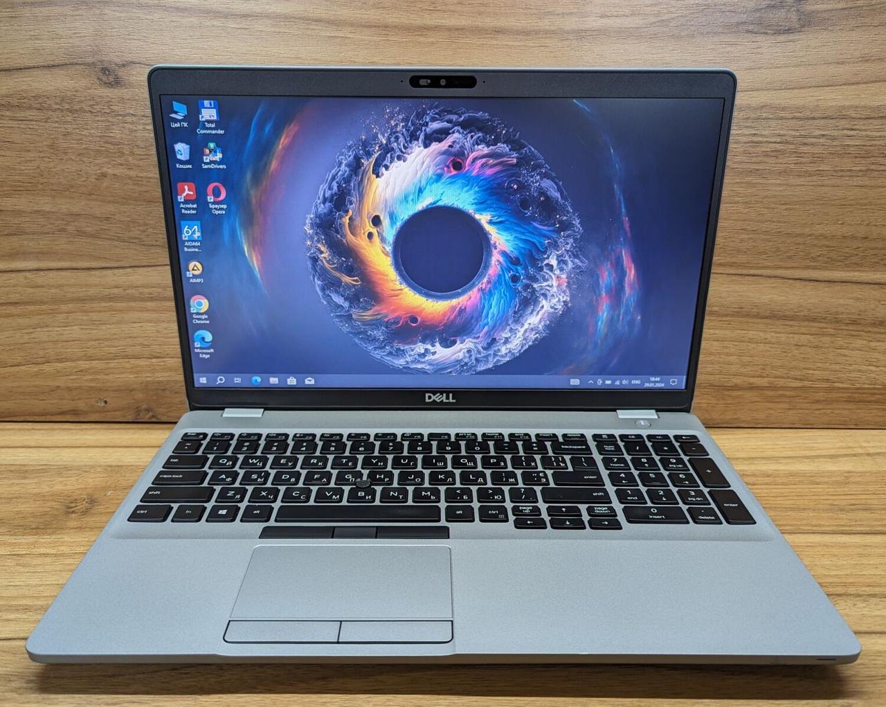 Б/в Ноутбук Dell Latitude 5511 15.6" 1366x768| Core i5-10300H| 8 GB RAM| 512 GB SSD| UHD