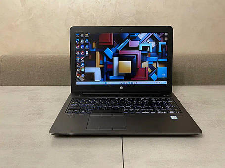 Б/в Ноутбук Б-клас HP ZBook 15 G3 15.6" 1920x1080| i7-6820HQ| 16GB RAM| 256GB SSD+128GB SSD| Quadro M1000M 2GB, фото 1